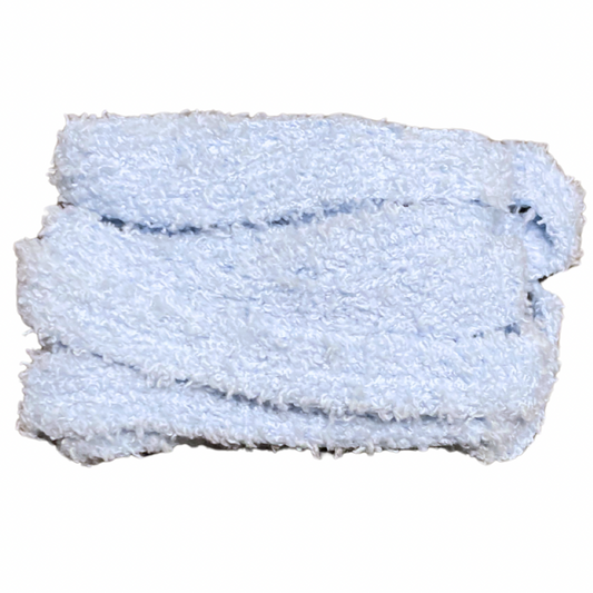 Lacets Fluffy fin - Bleu Clair