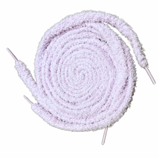 Lacets Fluffy fin - Violet